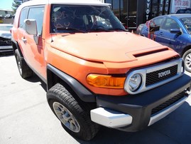 2013 TOYOTA FJ CRUISER ORANGE 4WD 4.0 AT Z19586